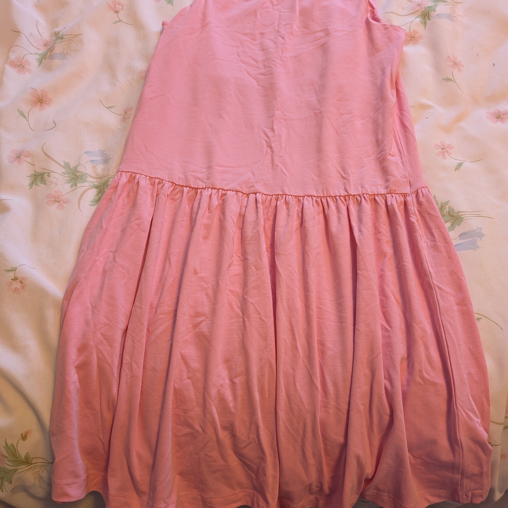 Next Pink Midi Dress - Picture 2 of 2